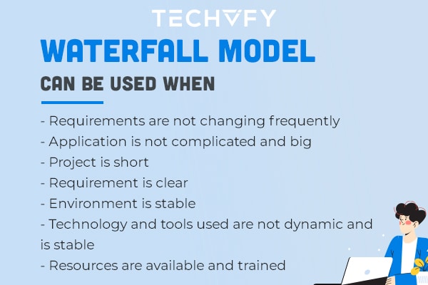 Waterfall model: When to use?