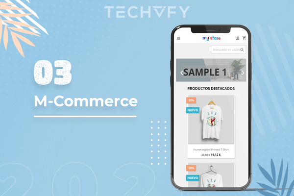 Mobile app development trend #3: M-Commerce