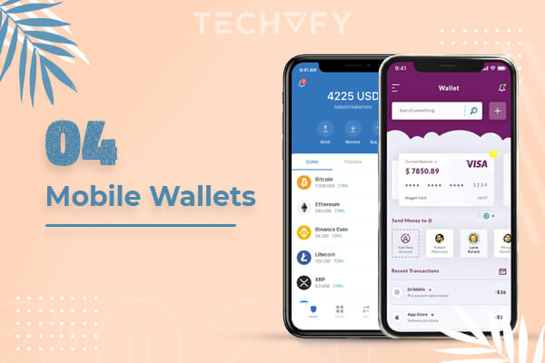 Mobile app development trend #4: Mobile Wallets