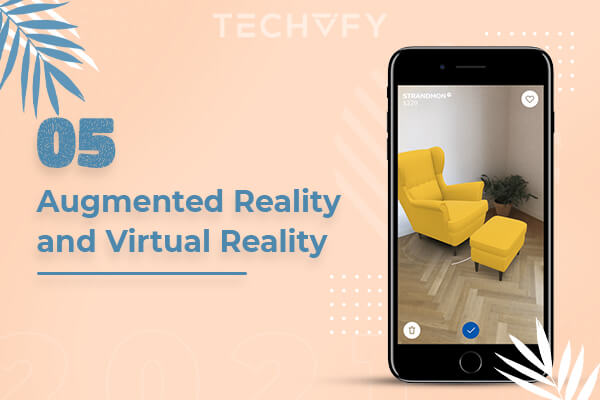 Mobile app development trend #5: Augmented Reality and Virtual Reality