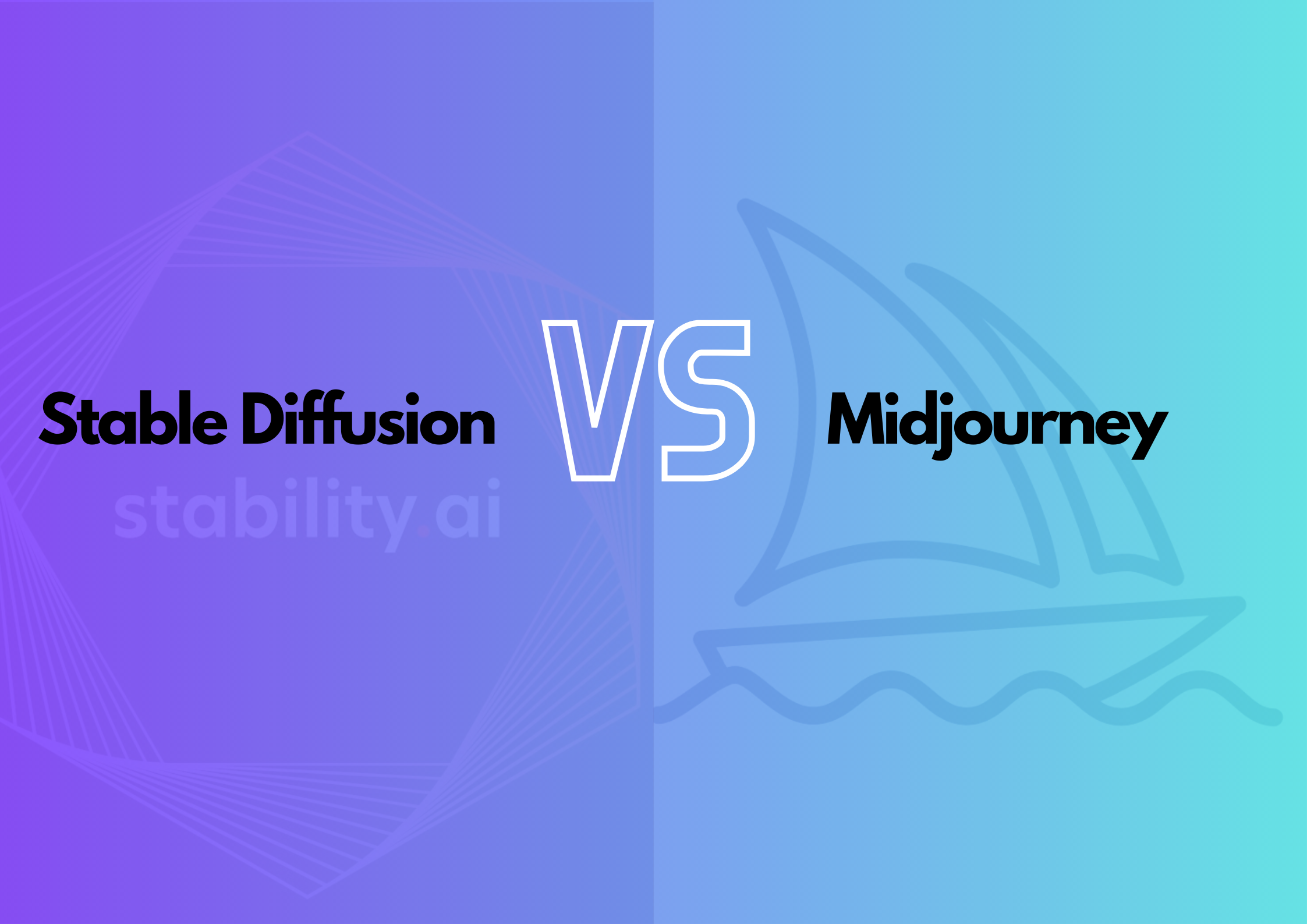 midjourney vs stable diffusion