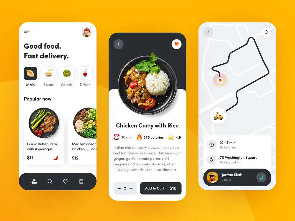 food delivery app development cost