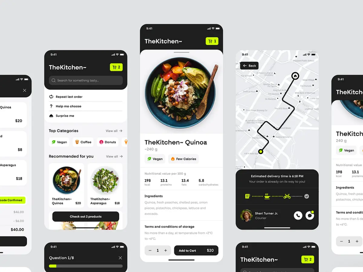 food delivery application development