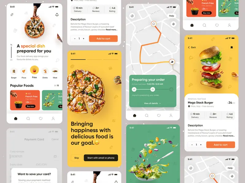 On Demand Food Delivery App