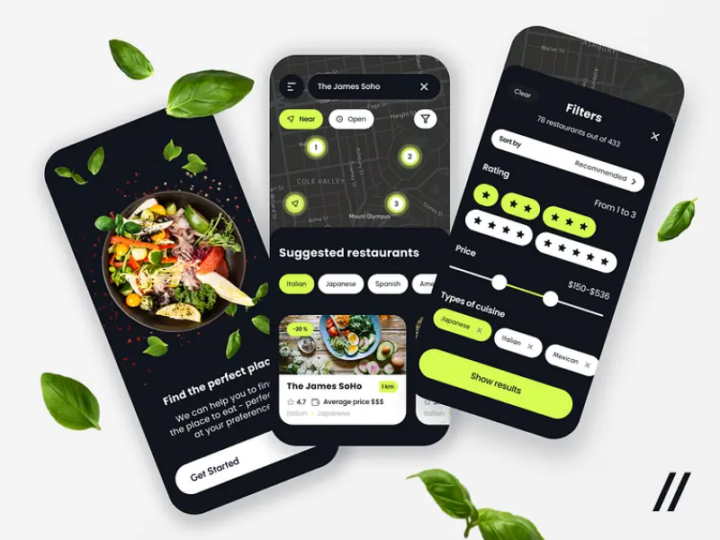 restaurant app development