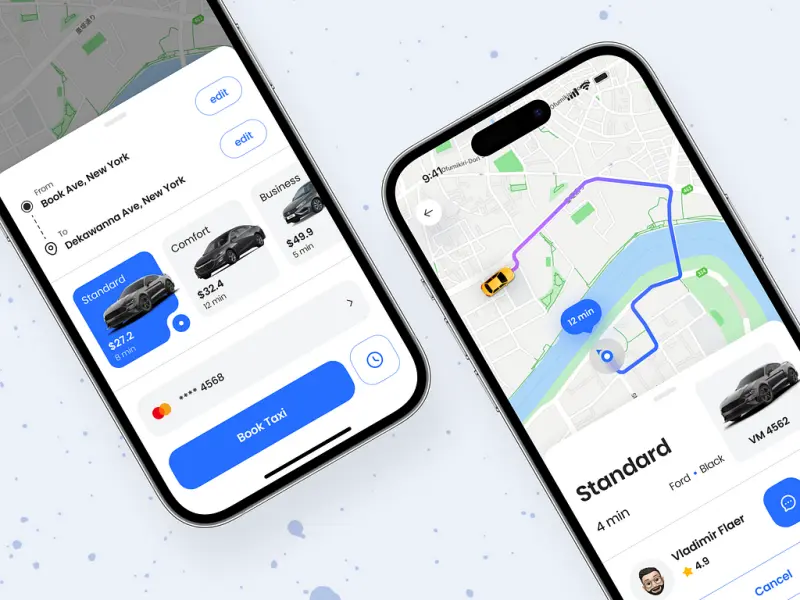 taxi app development companies