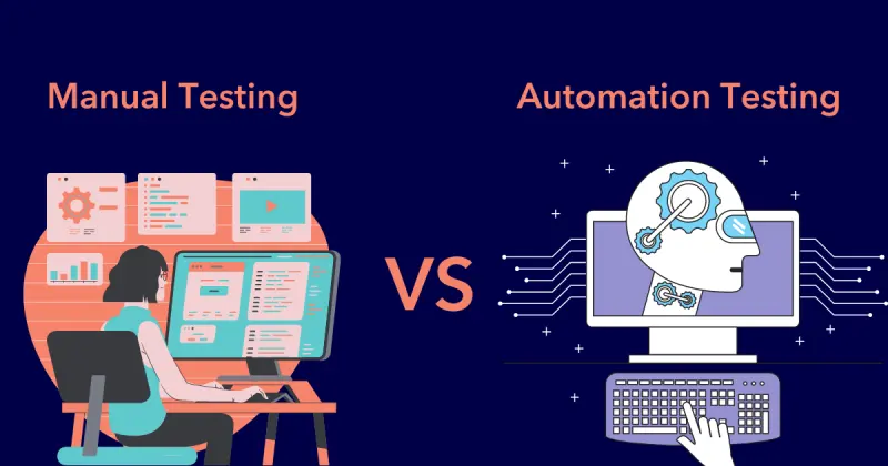 difference between manual testing and automation testing