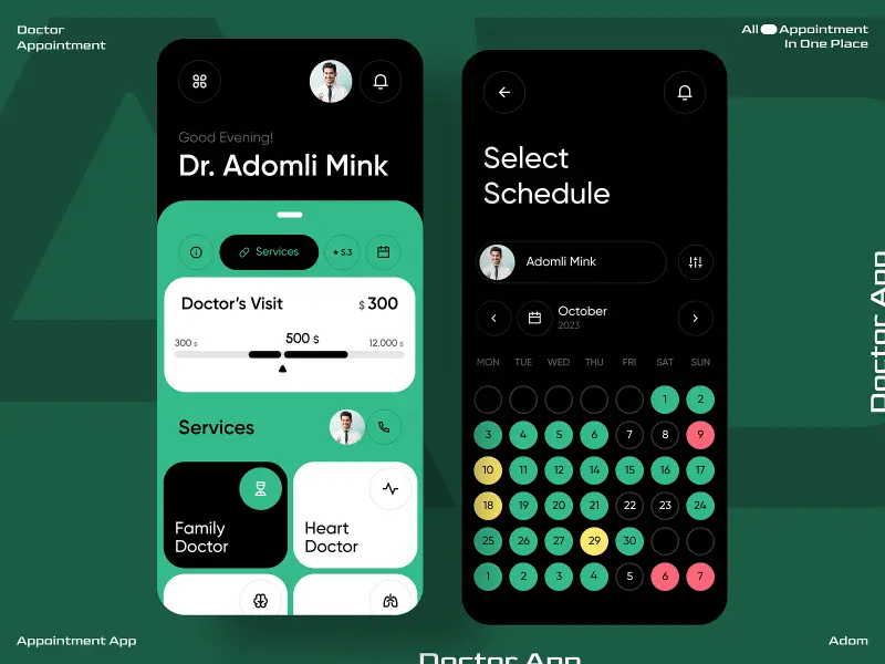 Doctor Appointment App Development