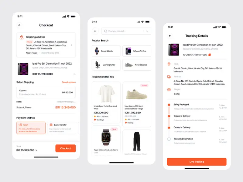 retail app development